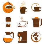 Coffee Themed Icon Set